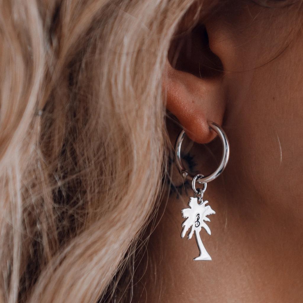 Подвеска на серьгу Пальма (Ag 925)