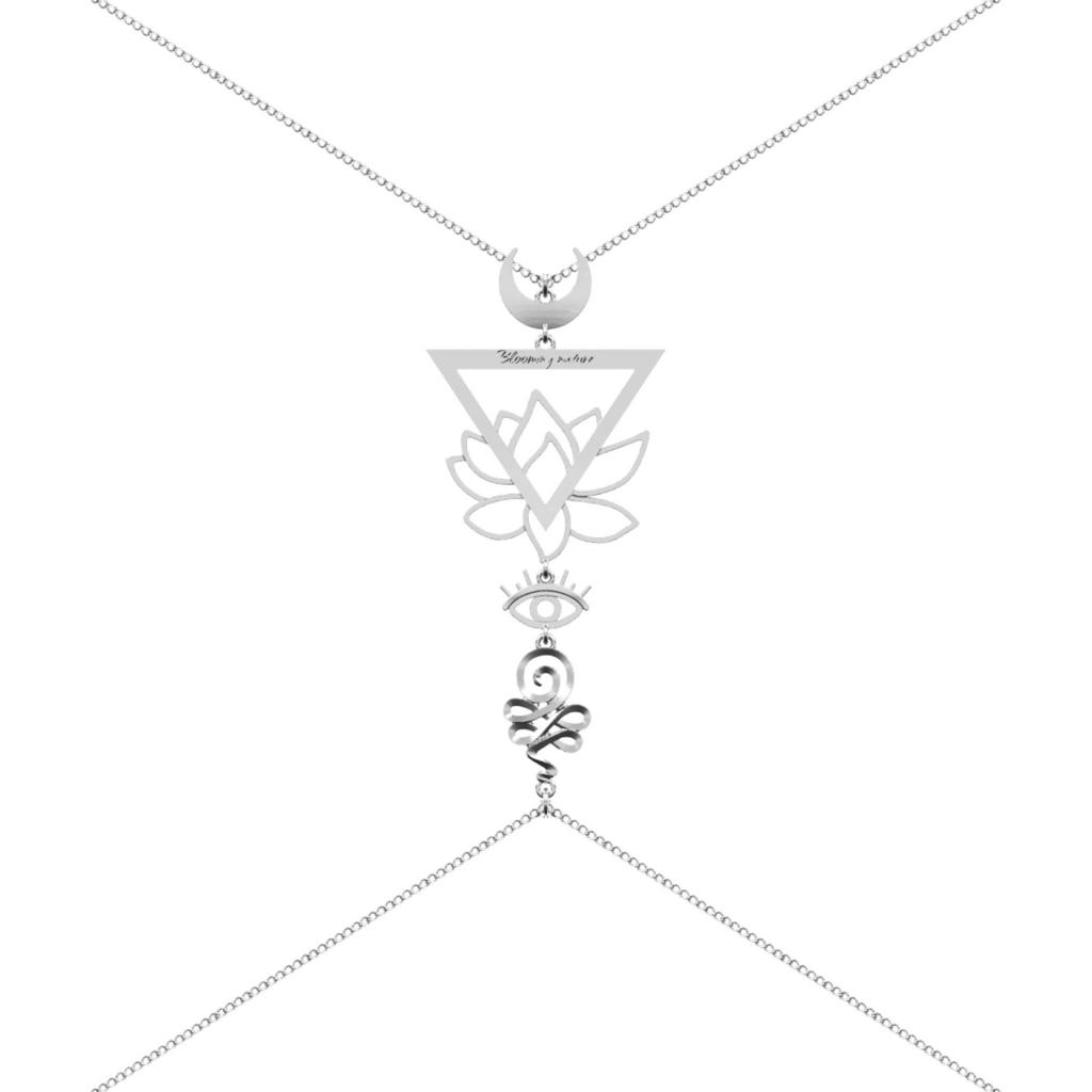 Бодичейн Blooming nature (Ag 925)