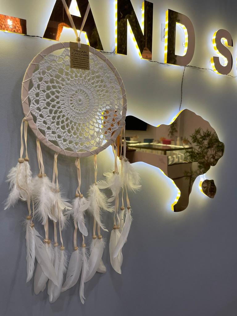 Ловец снов белый (41см)