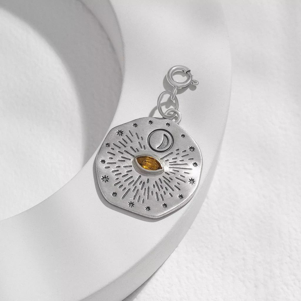 Подвеска Sacral moon (на карабине) (Ag 925)