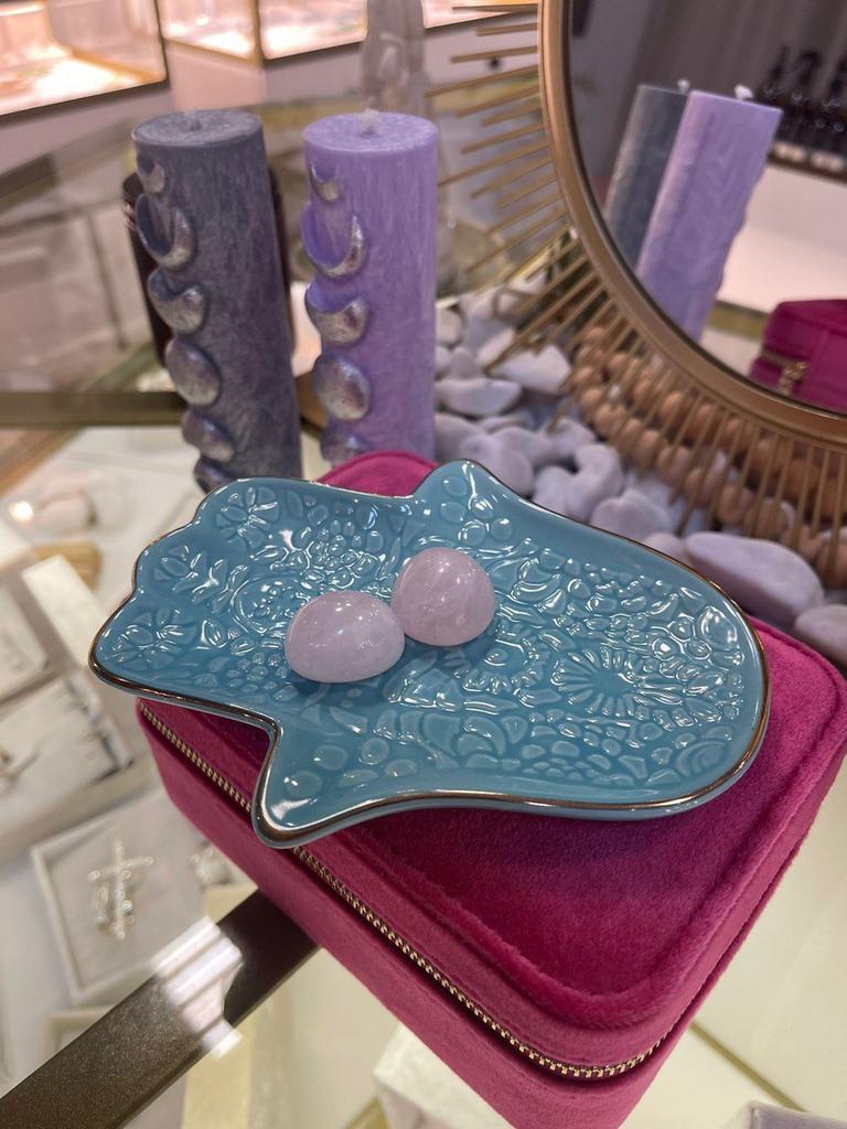 Камень для медитации розовый кварц (до 20 гр.)