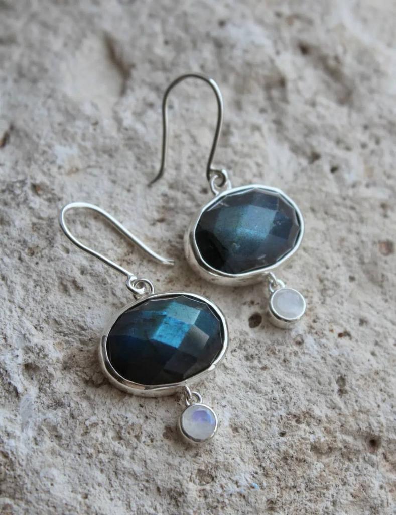 Серьги "Eye of Labra" (Ag 925)