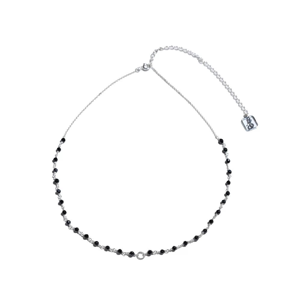 Подвеска с черным ониксом "Добавь смысл" (Ag 925)