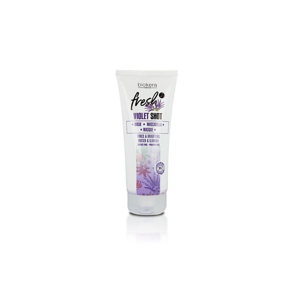 Фиолетовая маска защита цвета Biokera Salerm