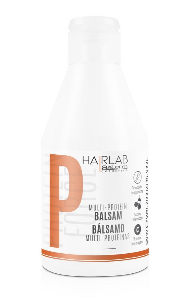 Восстанавливающий мульти-протеиновый бальзам кондиционер для сильно поврежденных волос Salerm Multi-protein balsam