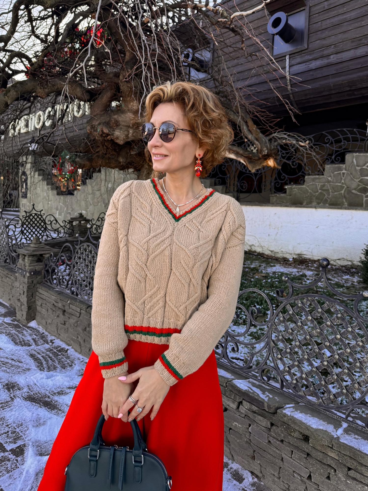 Пуловер "Притяжение"