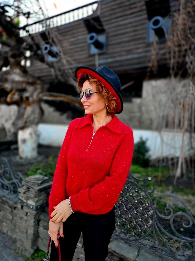 Описание Поло на молнии "Элис"