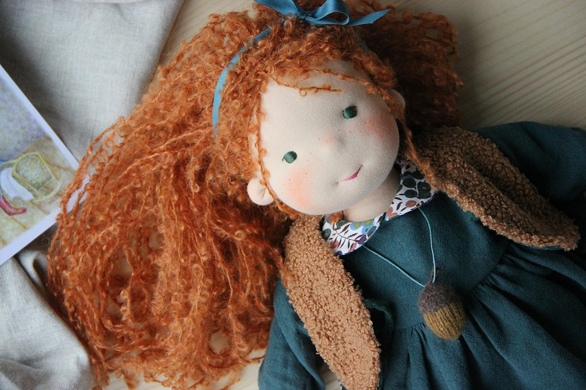 Анна, вальдорфская кукла 38 см