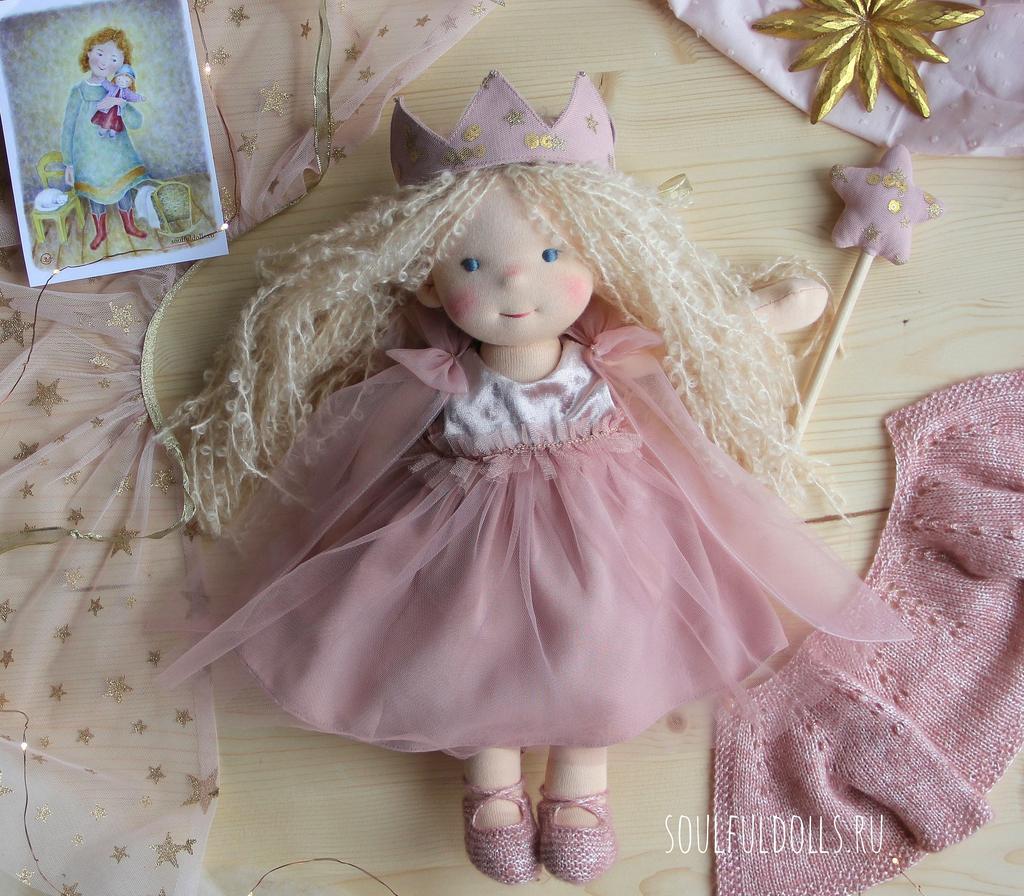 Мари, вальдорфская кукла 38 см