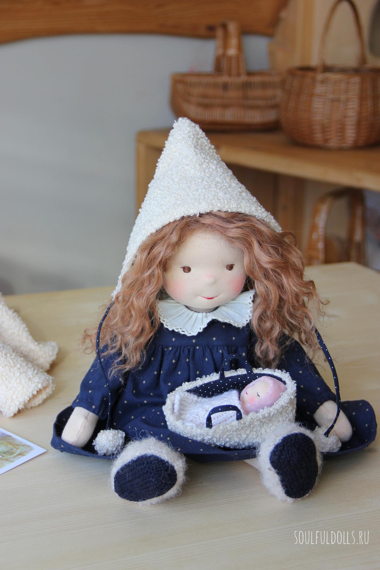 Люси, вальдорфская кукла 38 см