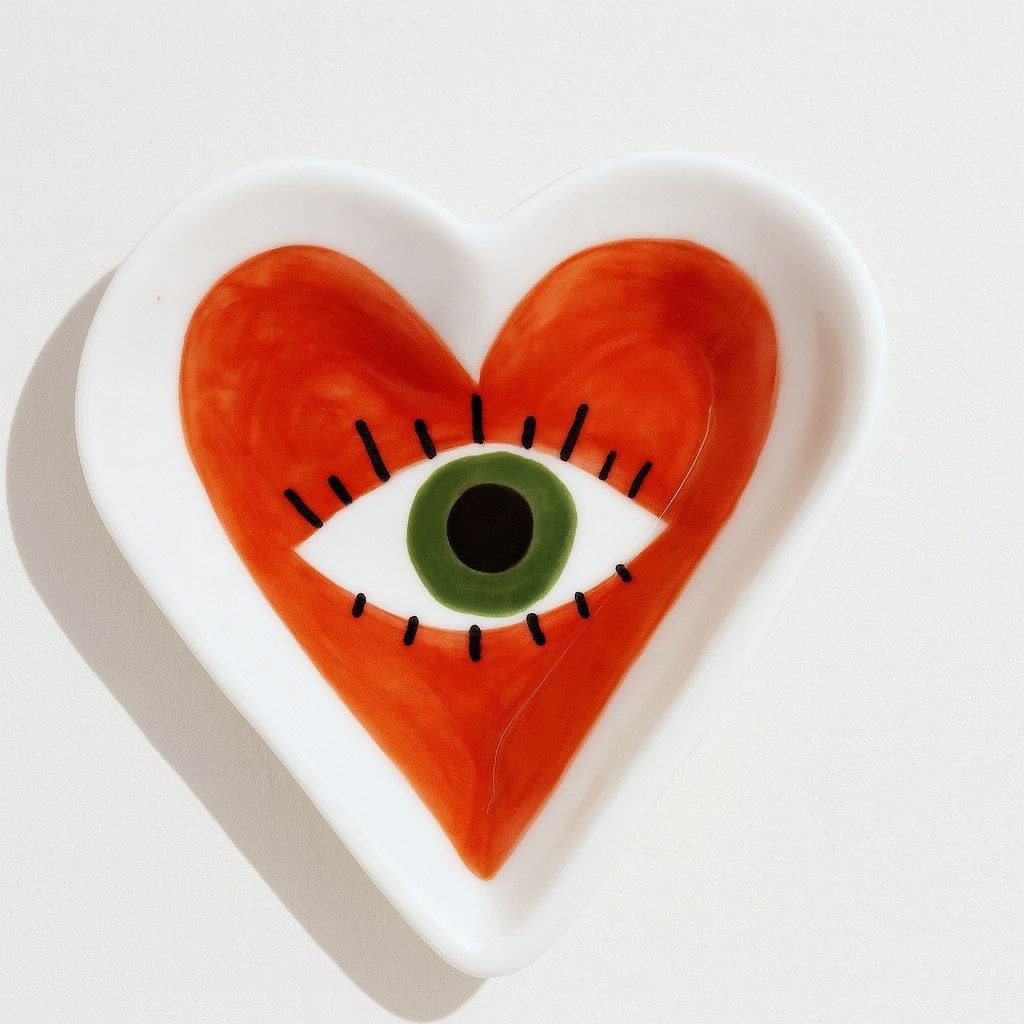 Пиала сердце. Серия Глаза