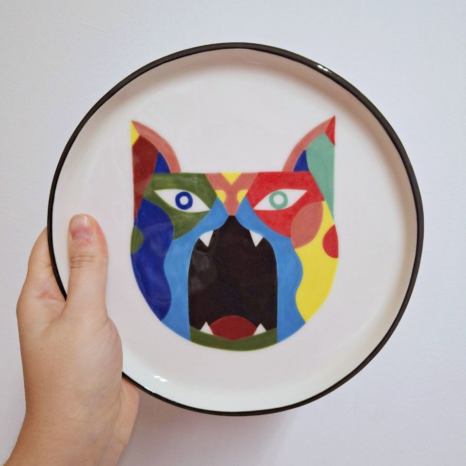 Тарелка 20 см, серия Зверушки