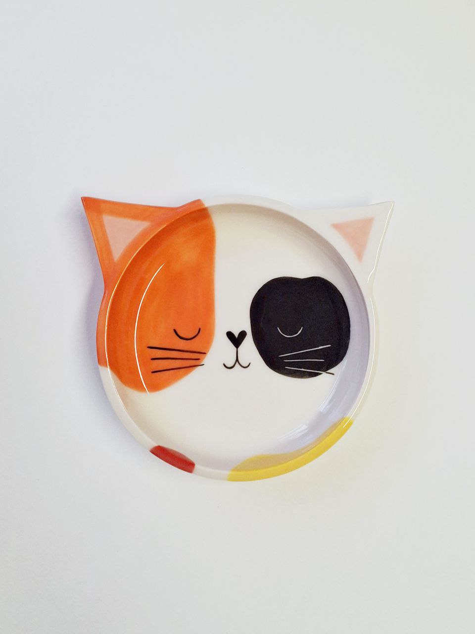 Кото-тарелка 13 см