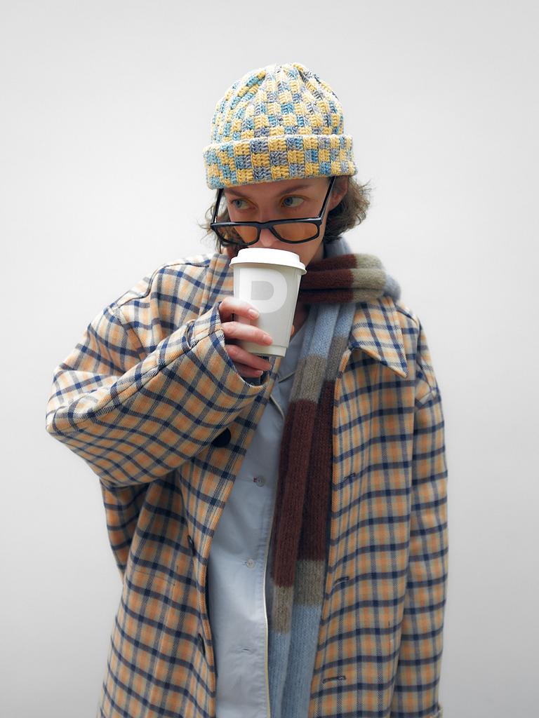 Бини Twins Yellow Blue melange