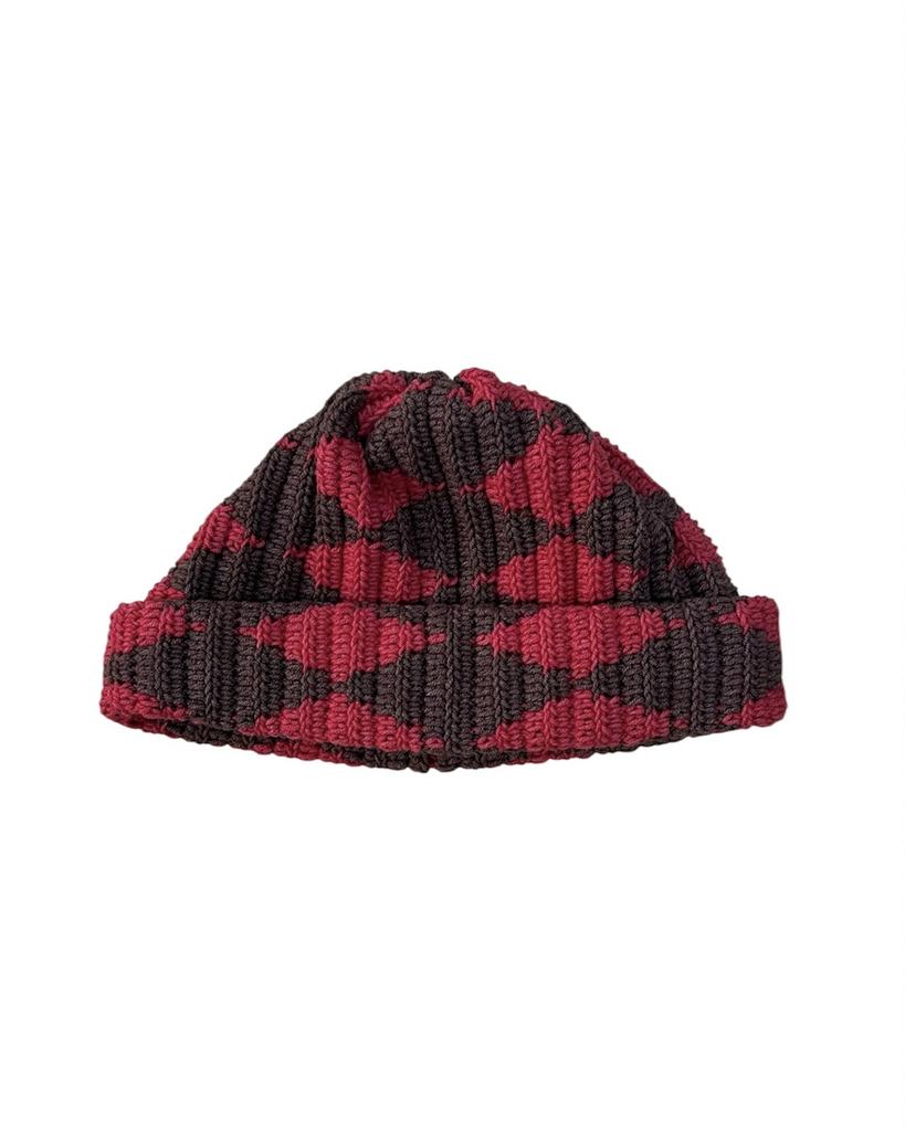 Бини Rhomb brown&red