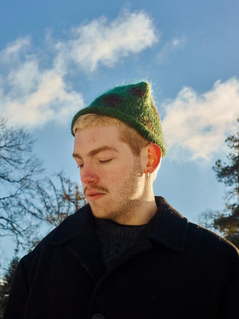 Шапка Mohair Dots Khaki