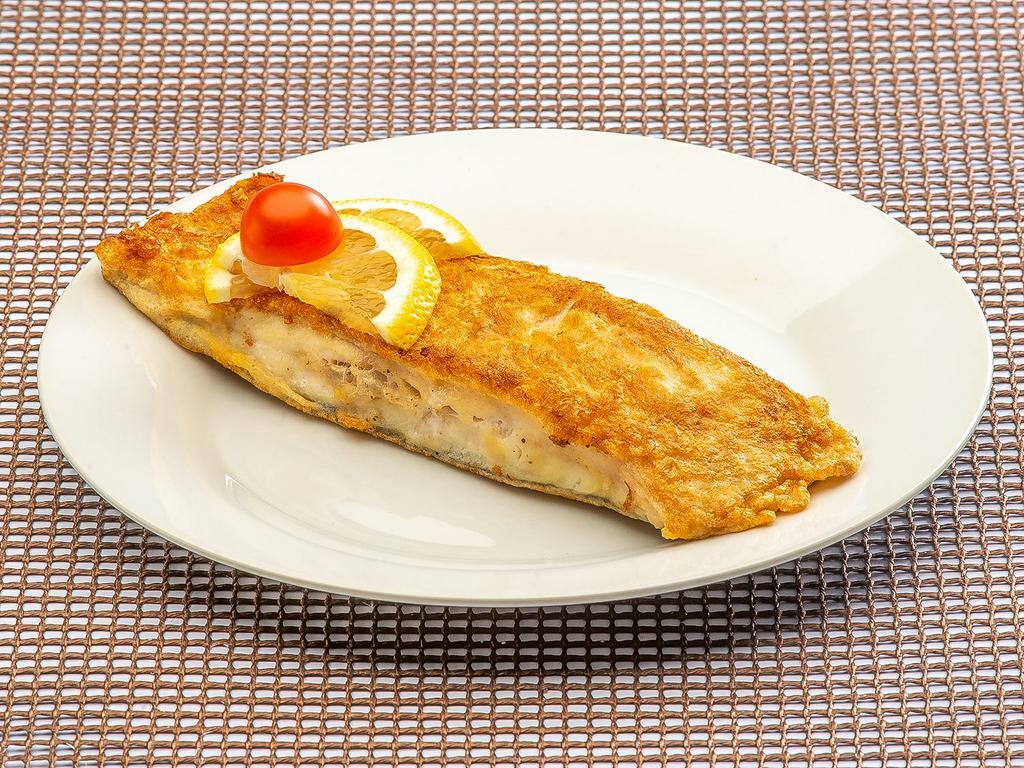 Камбала жареная