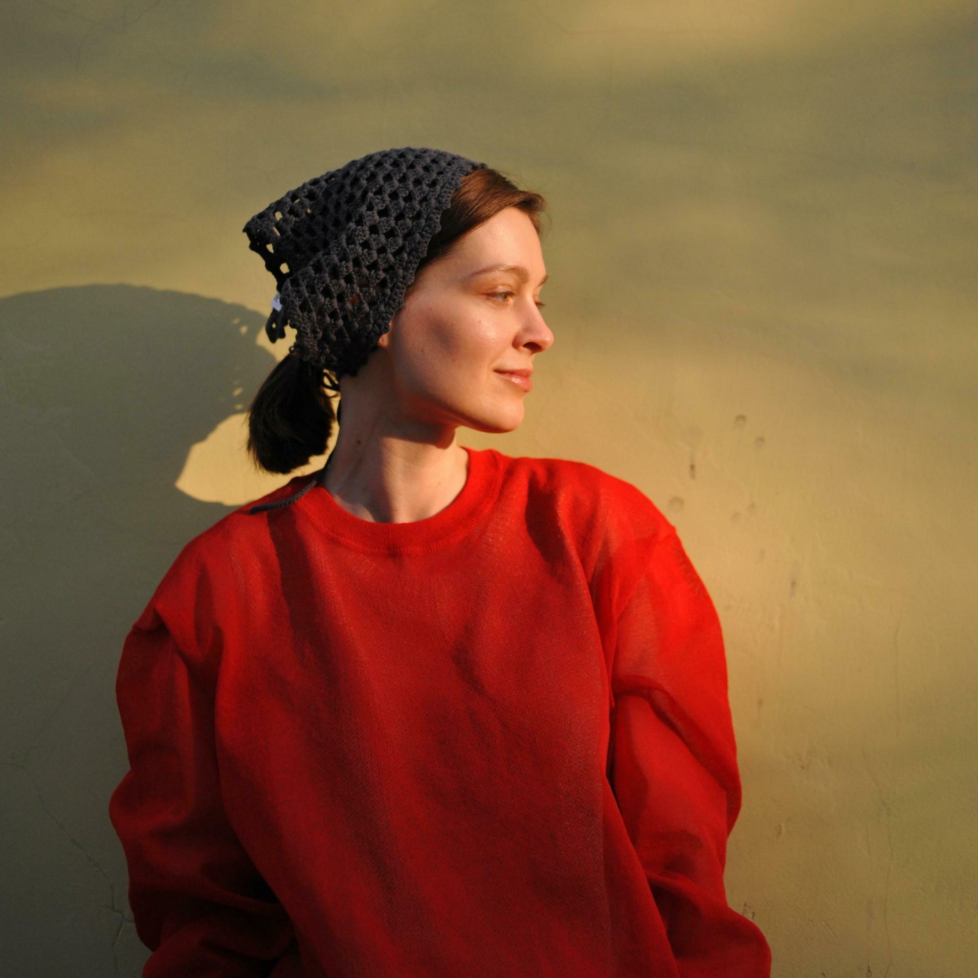 Косынка DashaPhi x tête антрацит (хлопок)