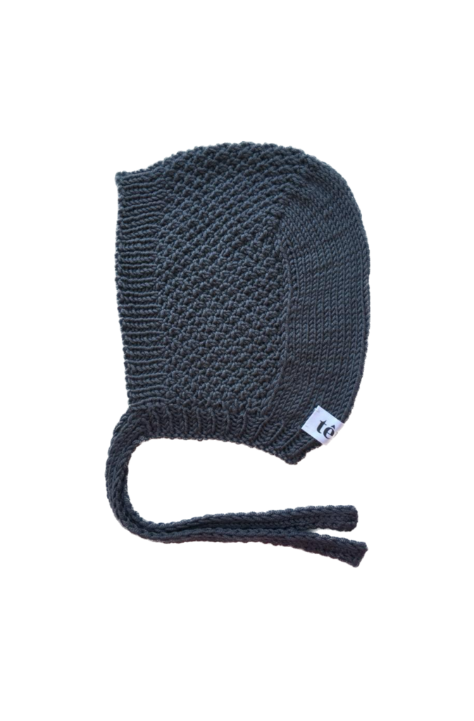 Чепчик темно-серый