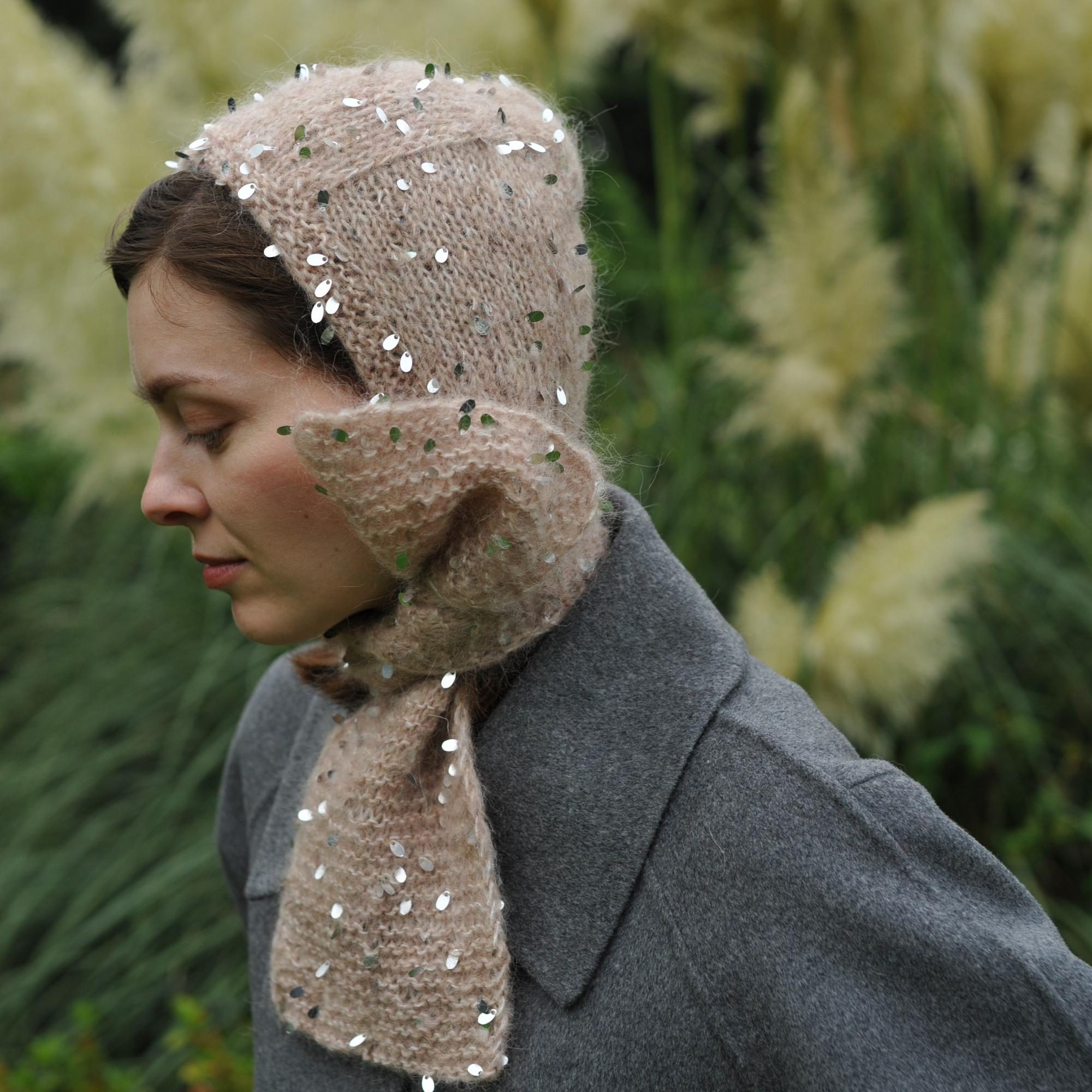 Шарфюшон с каплями (разные цвета)