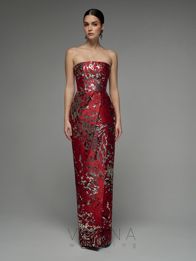 Вечернее платье Пайпер Шанхай Ред