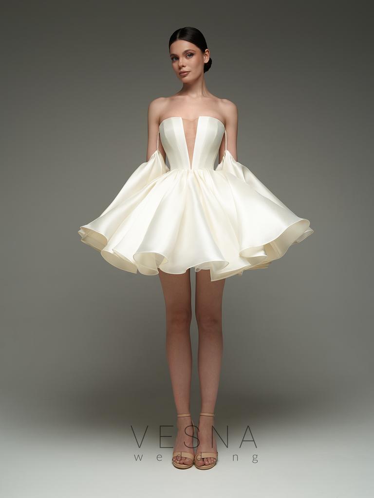 Вечернее платье Тильда Крем