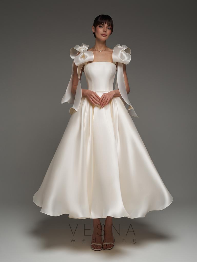 Вечернее платье Келли Крем