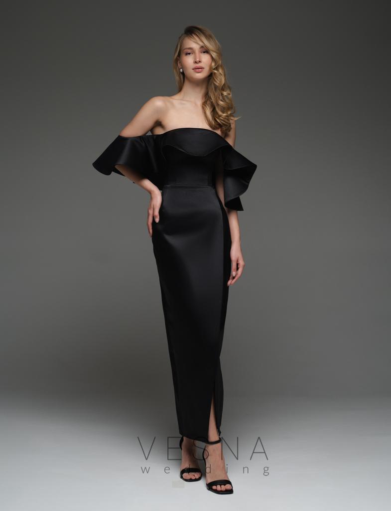 Вечернее платье Алесия Силк Блэк