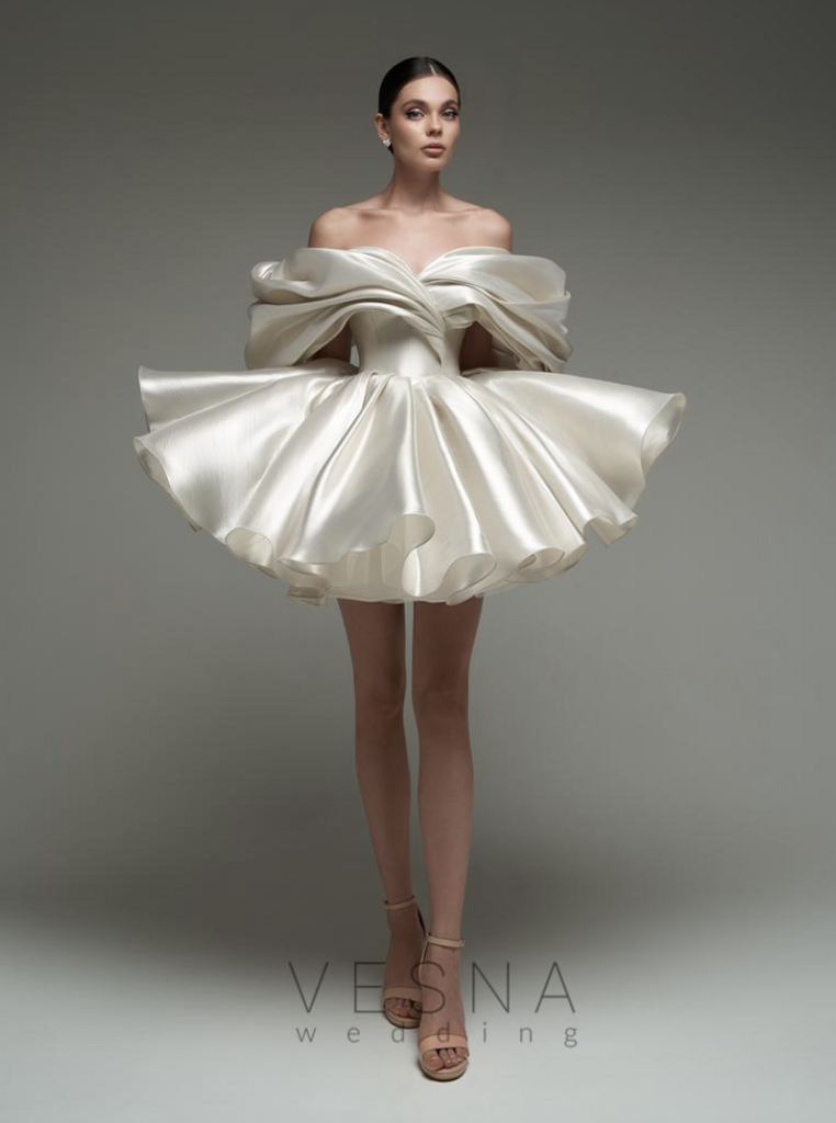 Вечернее платье Рафаэлла Сильвер Перл