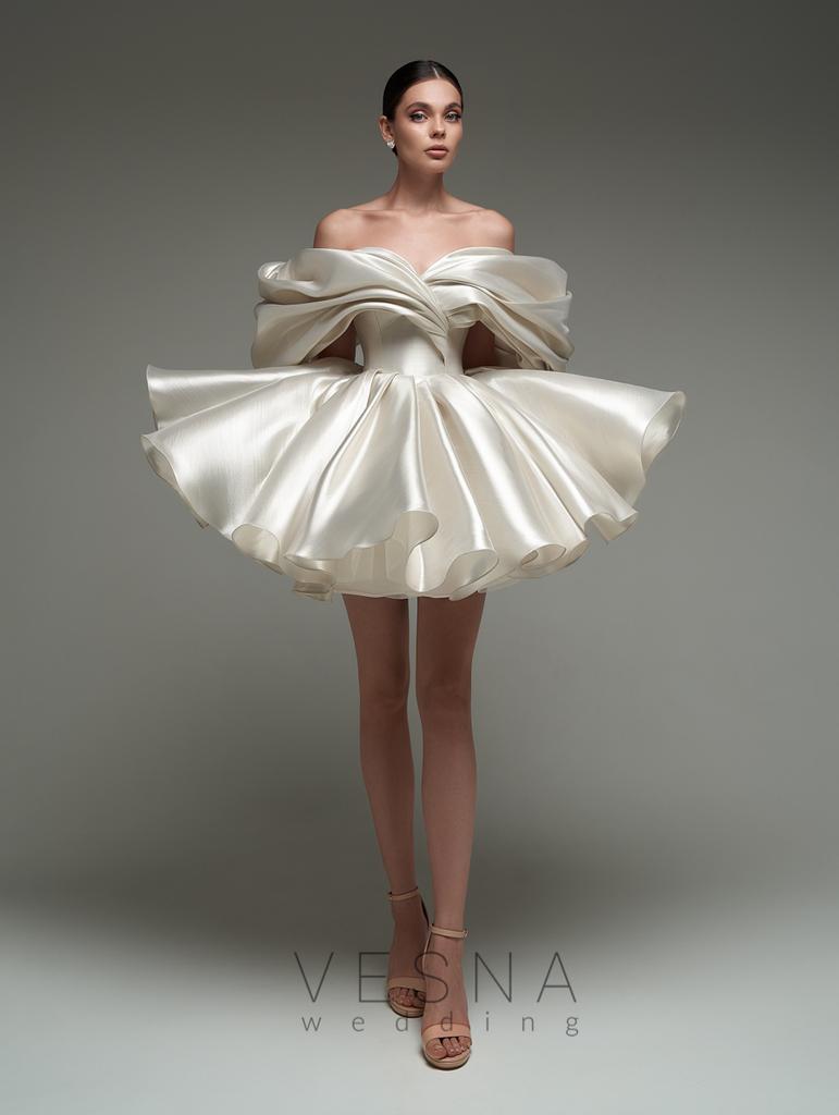 Вечернее платье Рафаэлла Сильвер Перл