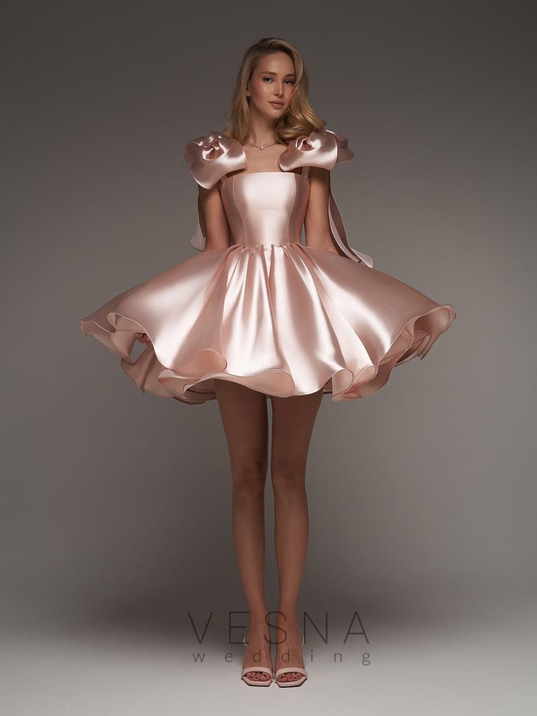 Вечернее платье Ника Силк Пинк