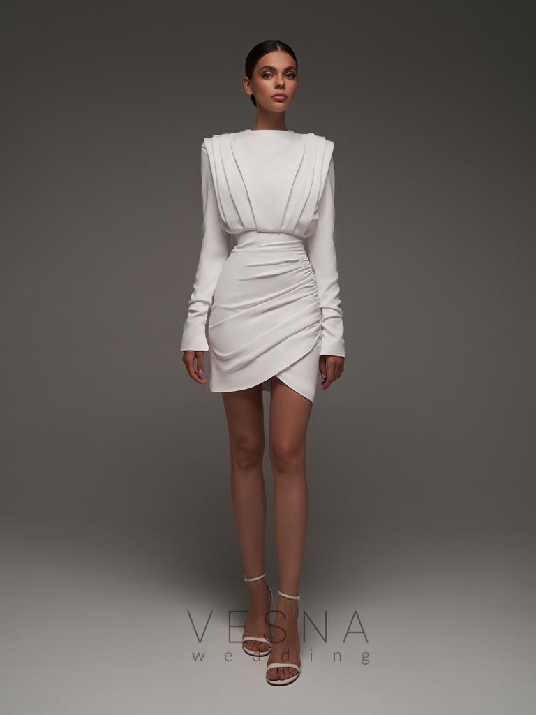 Свадебное платье Джина мини Милк