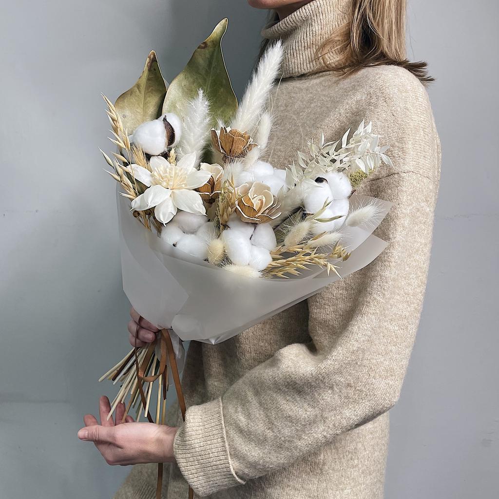 Букет из сухоцветов "Cotton"