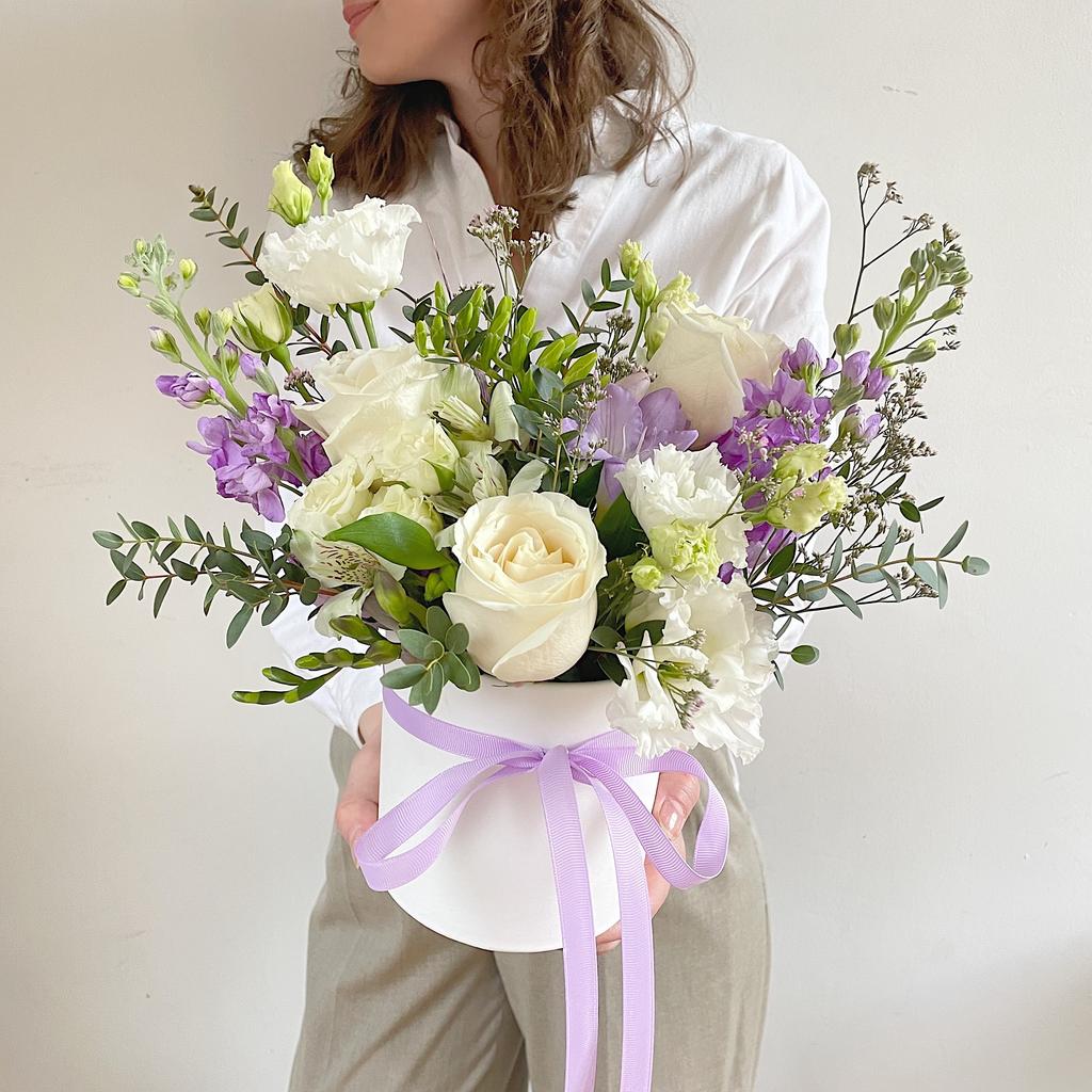 Букет в коробке "Северная Звезда"