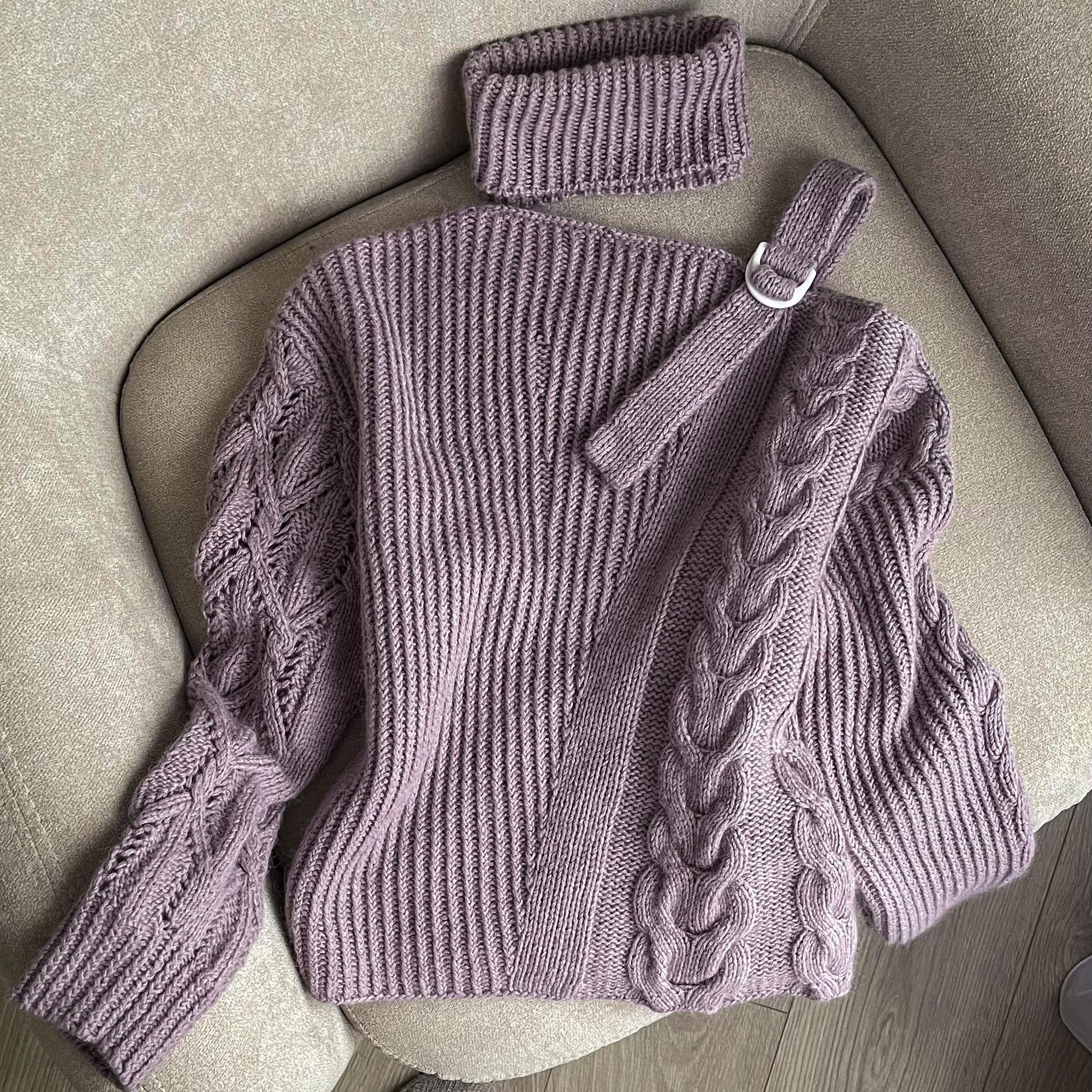 Мастер - класс по вязанию спицами Джемпера Мадлен