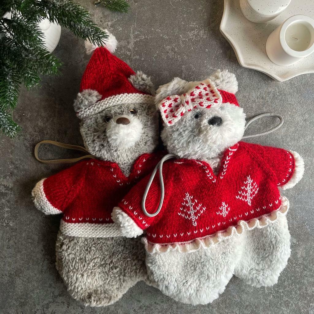 Мастер - класс для спиц «Мишки с секретом»