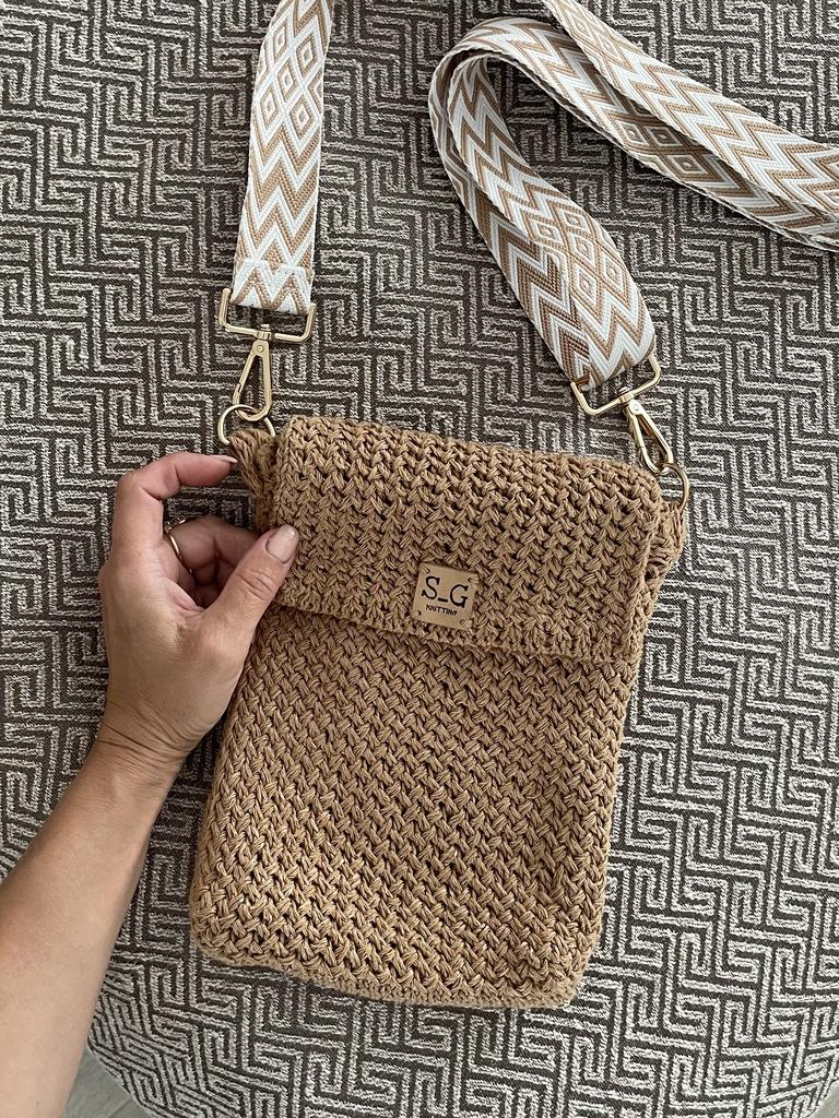 Мастер - класс по вязанию спицами Сумки Эшли