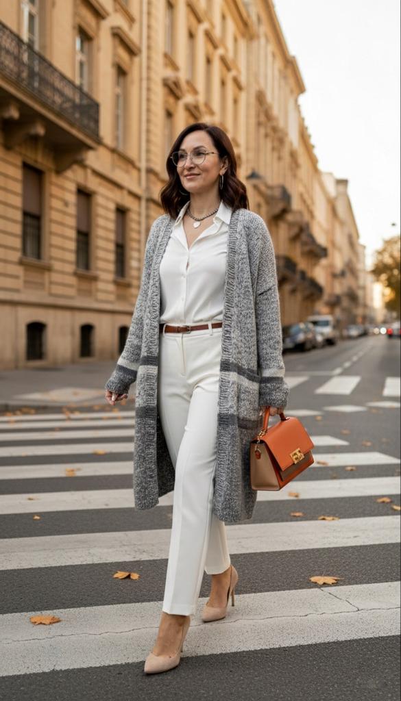 Мастер - класс по вязанию кардигана Фрак