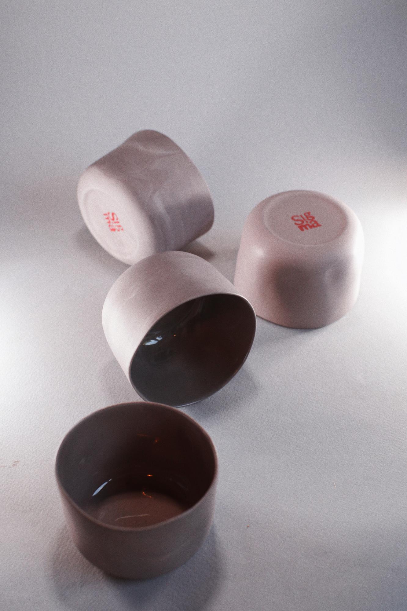 Drip 1/2 Фарфор Бежевый Мрамор