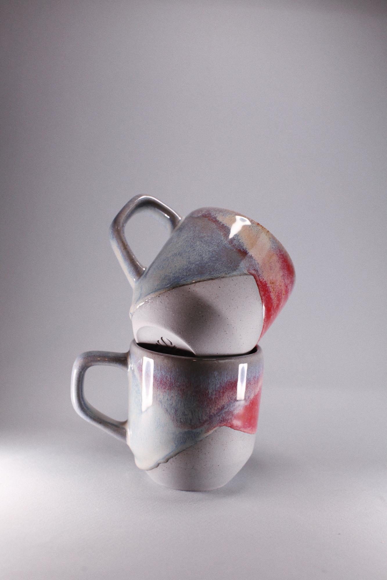 Чашка Gala серо-голубые