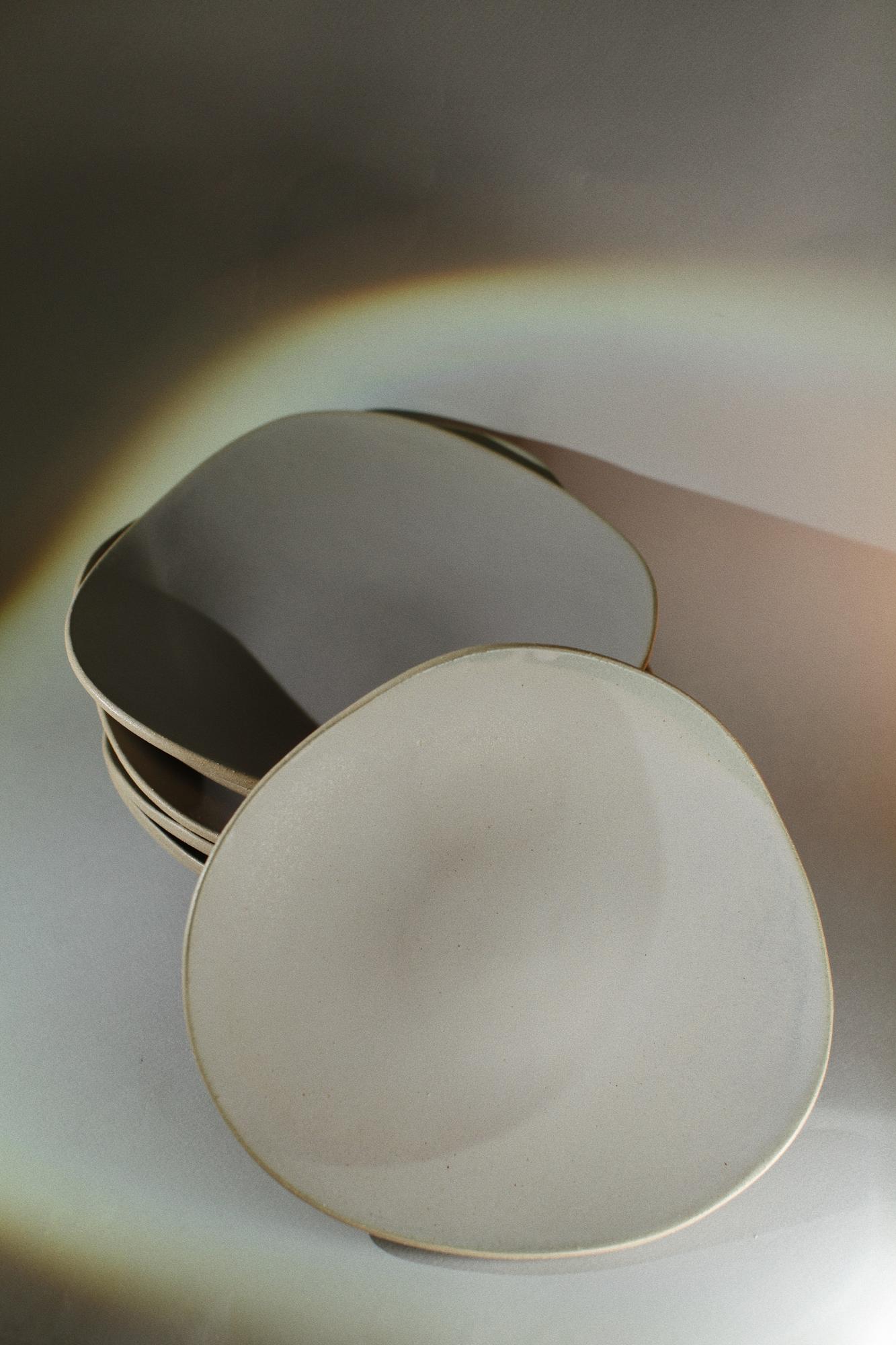 Тарелка Kit Холодный Бежевый