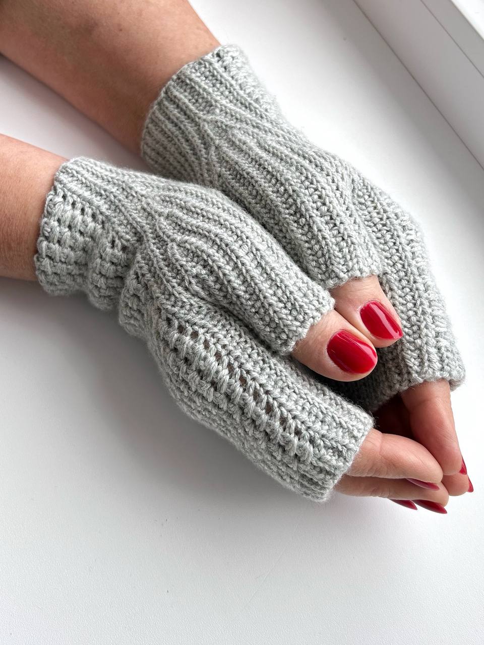 Мастер-класс по вязанию крючком "Митенки "Весна"