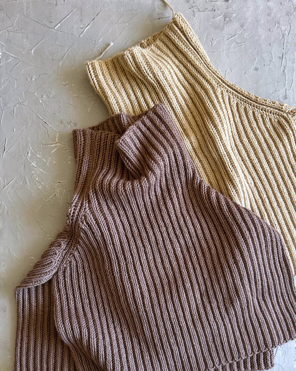 Мастер-класс по вязанию крючком "Объёмная манишка"