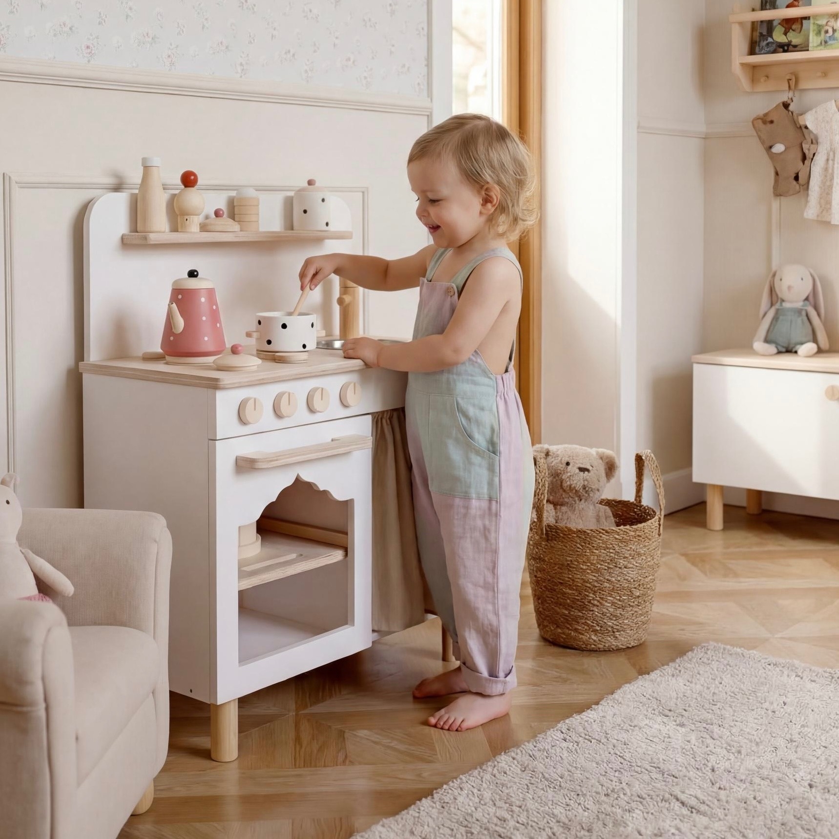 Кухня игровая "WHITE"