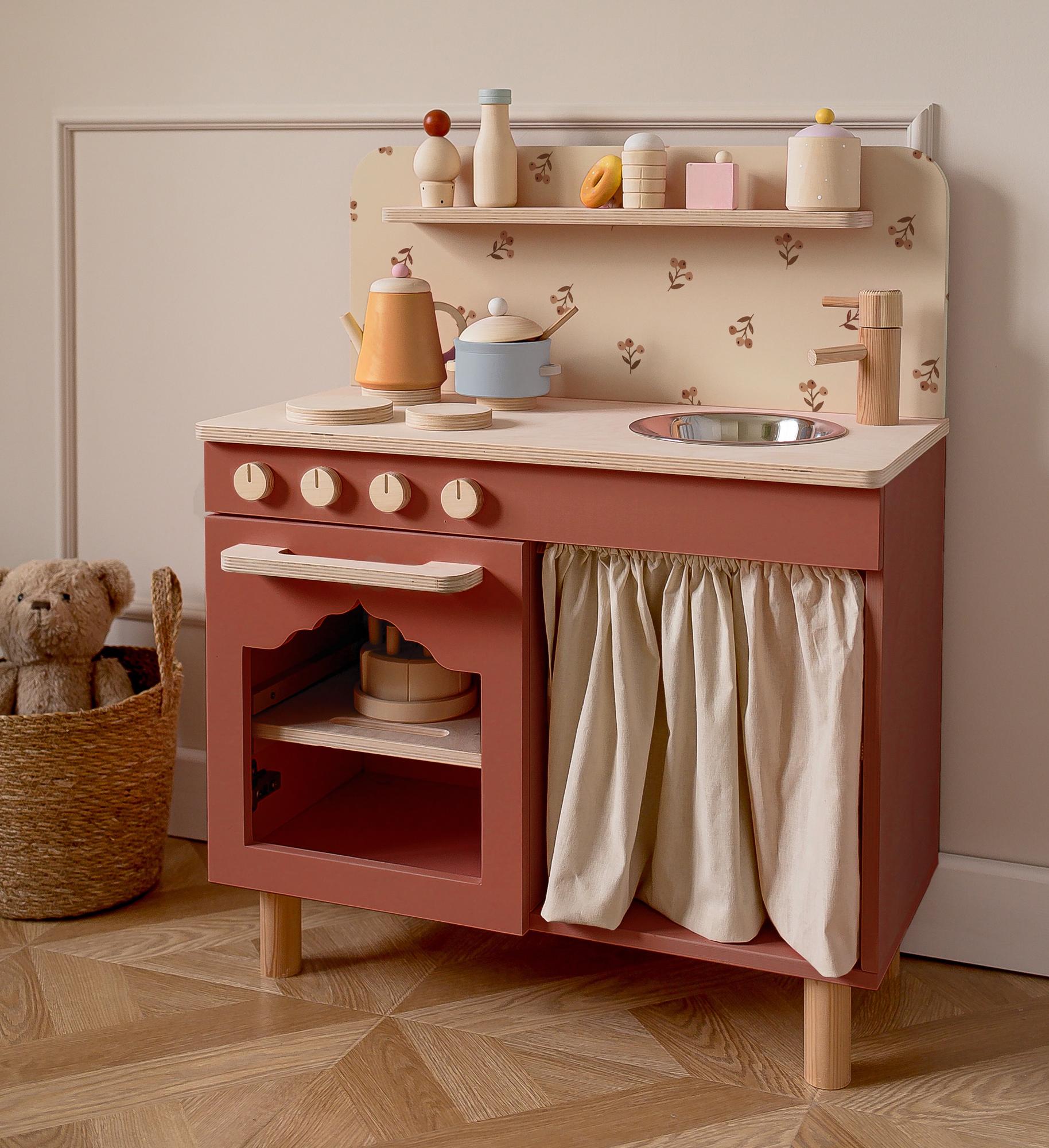 Кухня детская игровая “Berries Red”