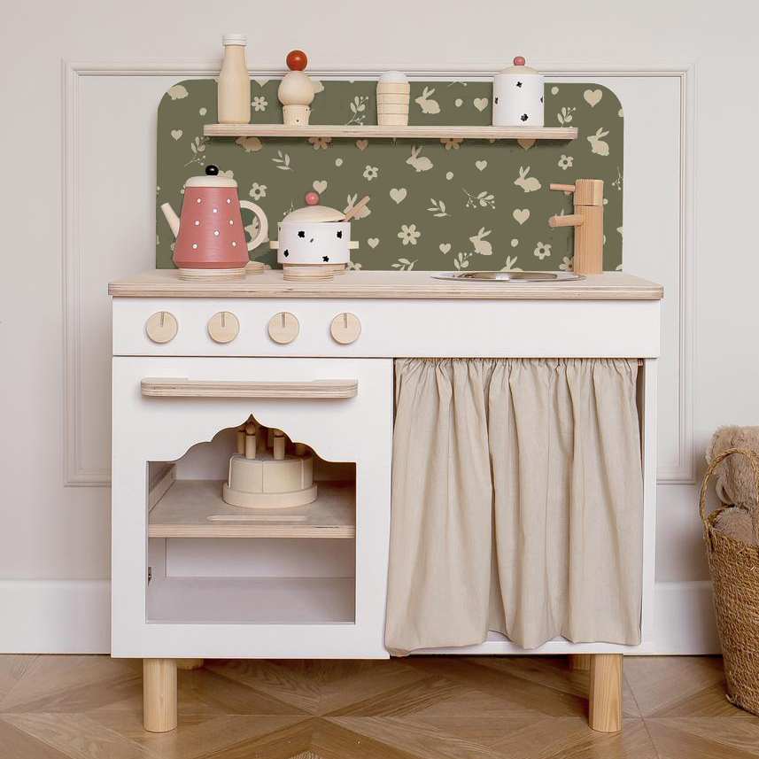 детская кухня деревянная