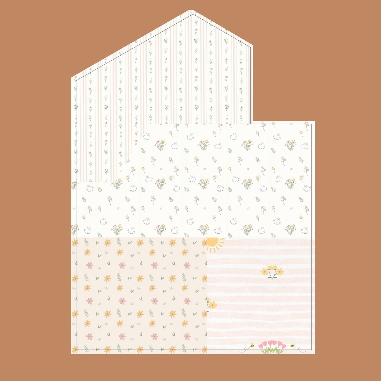 Обои для домика "Joy"