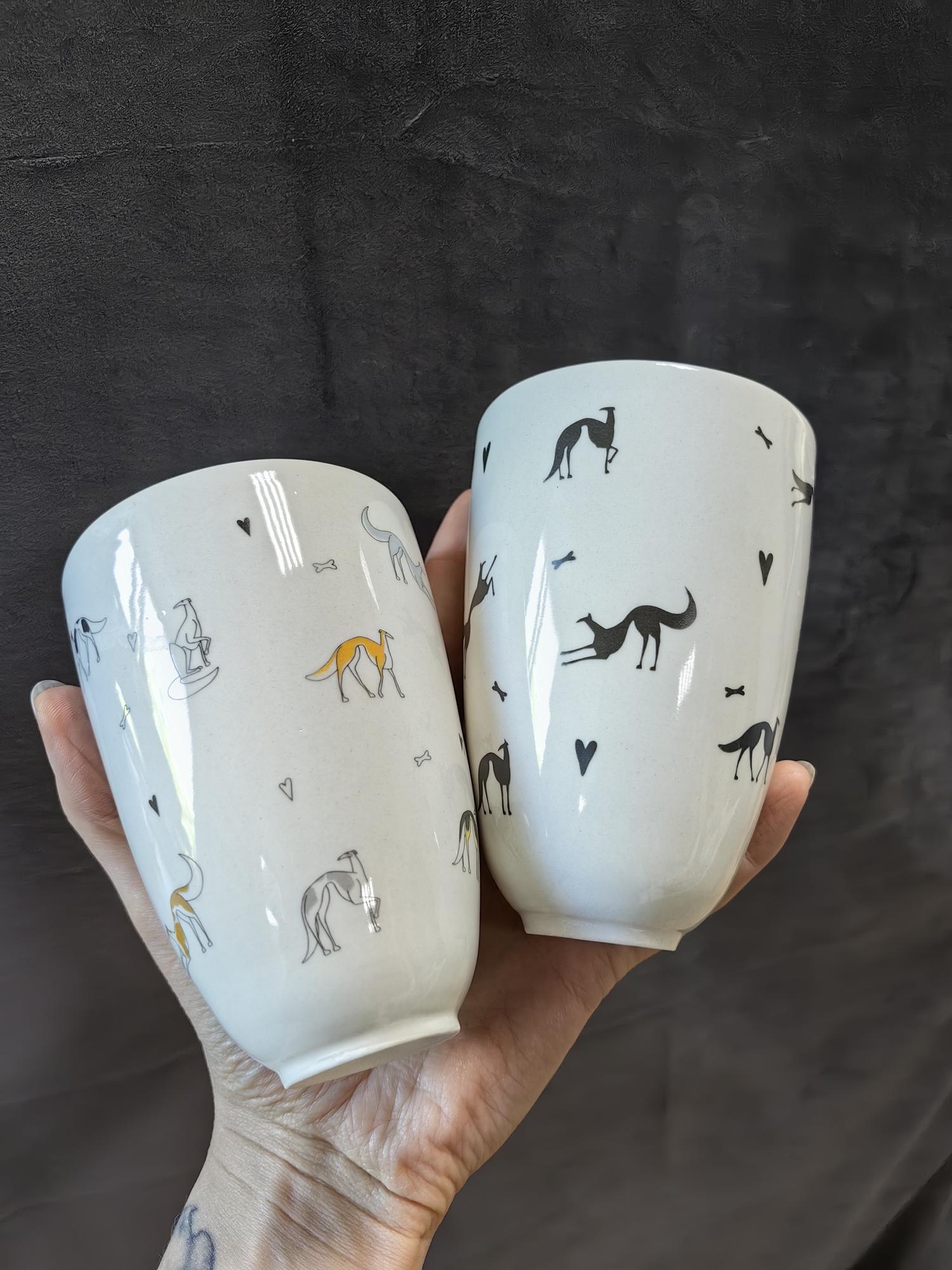 Стакан Борзюки цветные