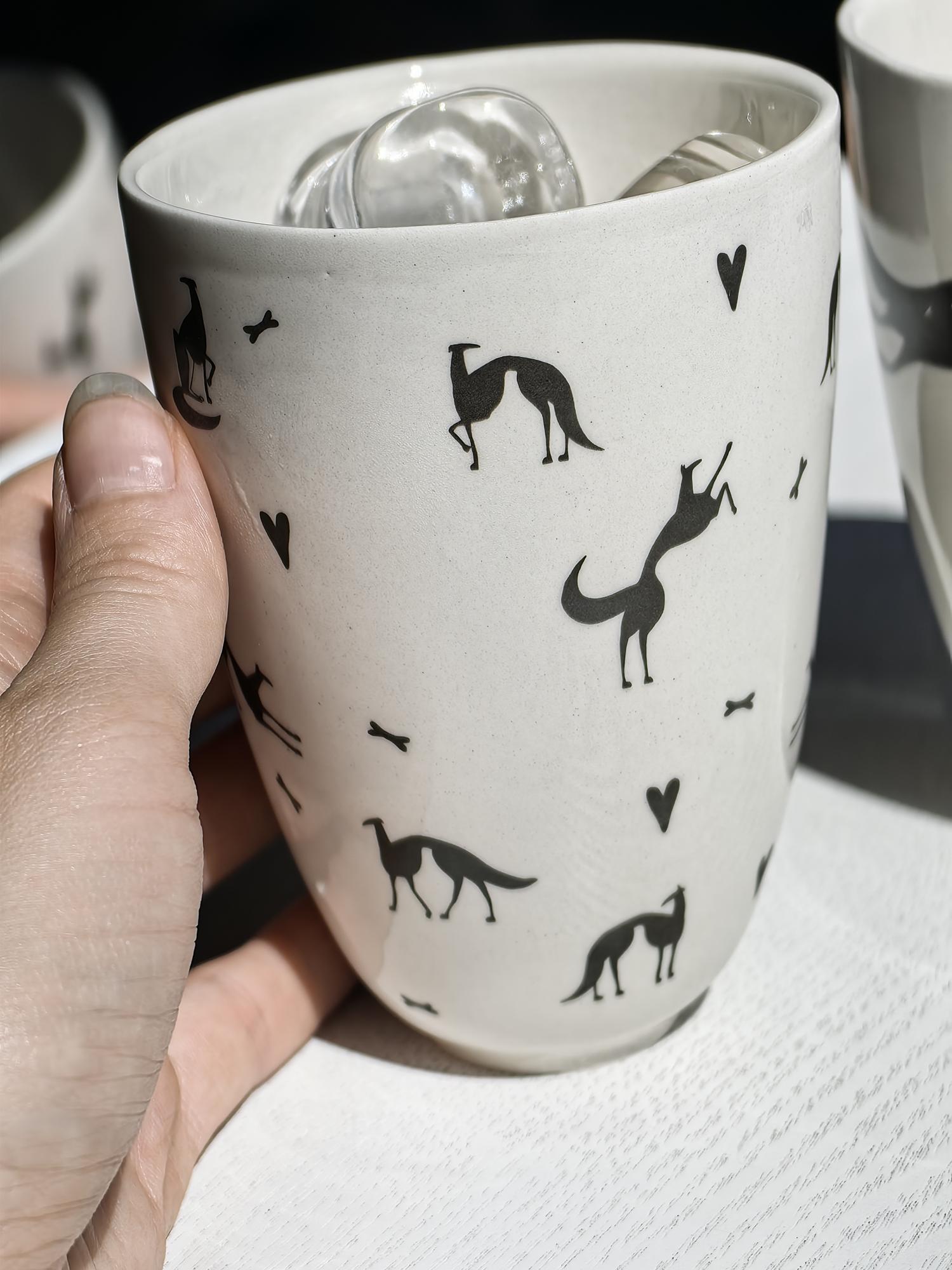 Стакан Борзюки чёрные