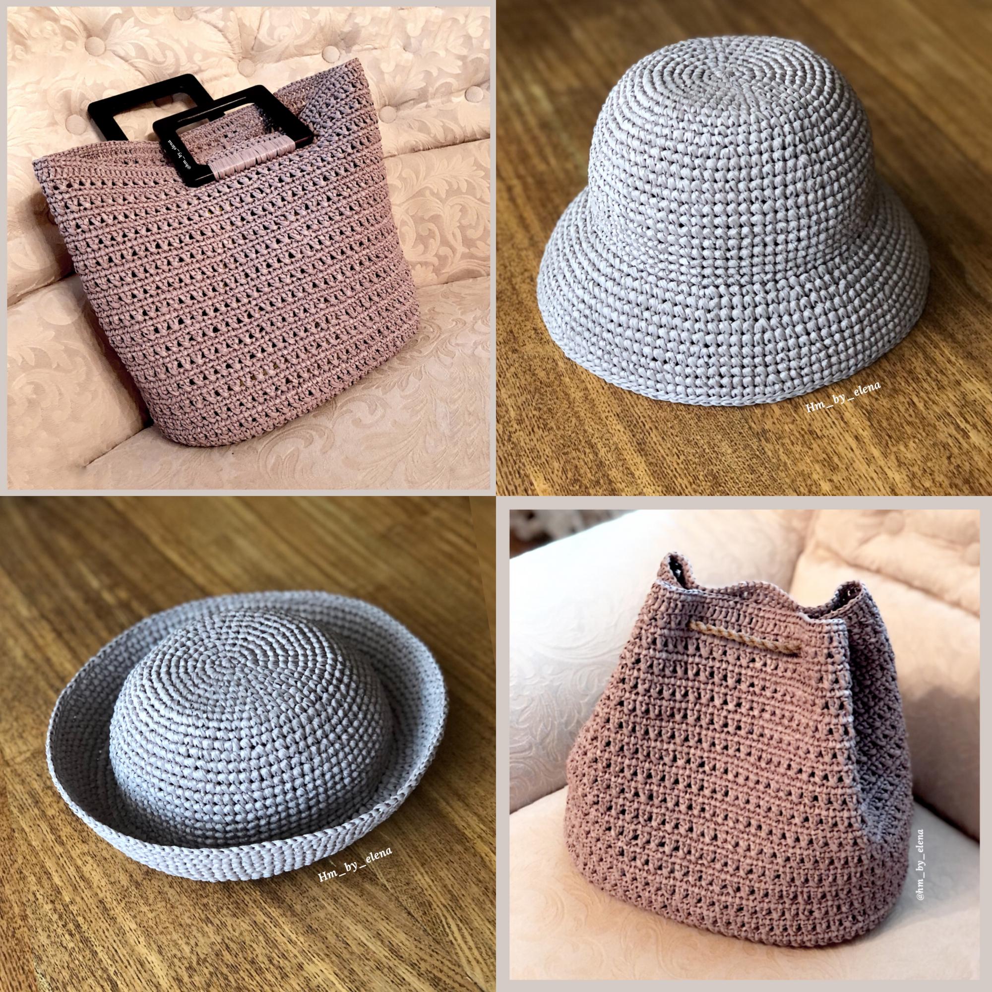 Комплект мастер-классов  "Сумка Беатрис и Шляпа Милена"